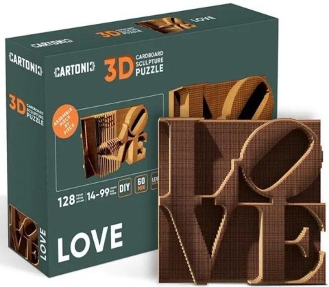 Puzzle 3D kartonowe - Love