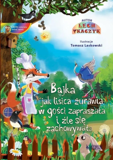 Jak lisica żurawia w gości zapraszała i źle +CD BR