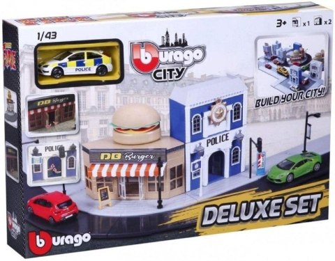 Bburago City Deluxe Set Policja 1:43 BBURAGO