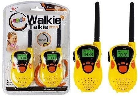 Walkie Talkie krótkofalówki 100m żółte