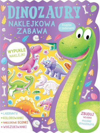 Dinozaury. Książka z zadaniami