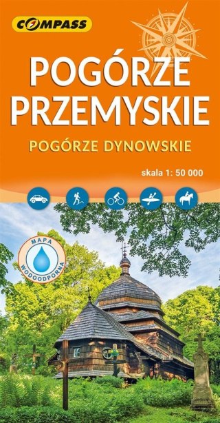 Mapa - Pogórze Przemyskie 1:50 000