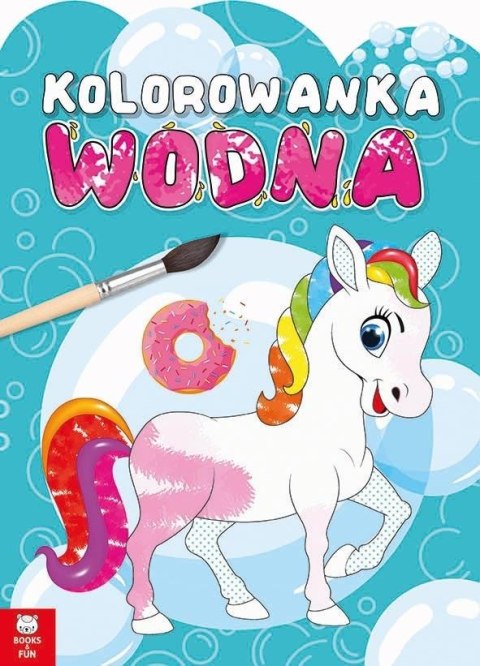 Kolorowanka wodna kucyki