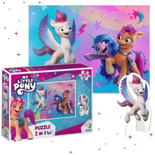 Puzzle 60 My Little Pony with charater figure