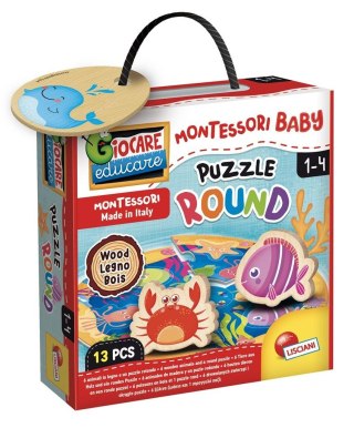 Montessori Baby - Okrągłe puzzle