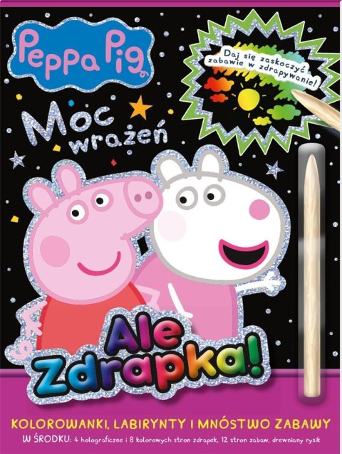 Peppa Pig. Ale zdrapka! cz.4 Moc wrażeń