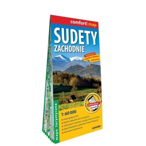 Comfort! map Sudety Zachodnie 1:60 000 w.2023