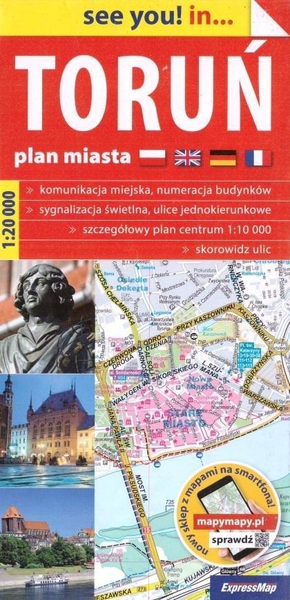 Comfort! map&guide Toruń 1:20 000