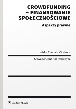 Crowdfunding - finansowanie społecznościowe