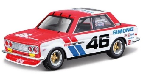 Datsun 510 BRE red-white BBURAGO