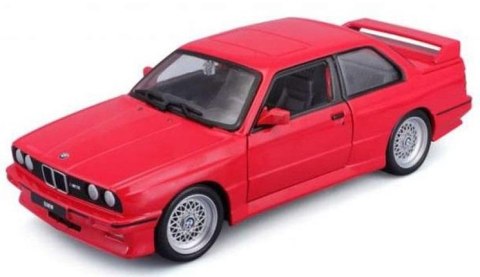 1988 BMW 3 Series M3 red 1:24 BBURAGO