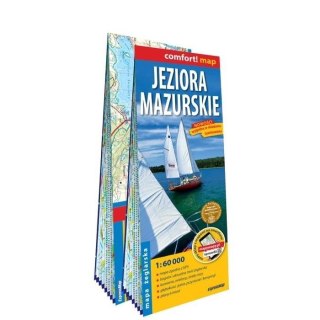 Comfort!map Jeziora Mazurskie 1: 60 000 lam w.2023