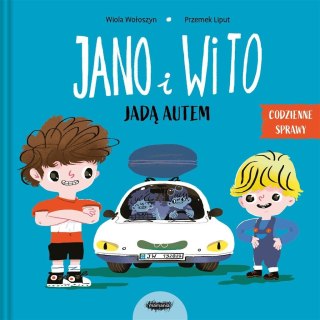 Jano i Wito. Jadą autem