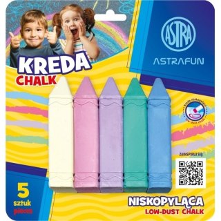 Kreda Jumbo kwadratowa Fun 5szt ASTRA