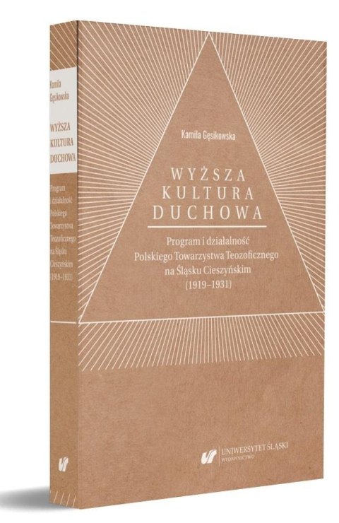 Wyższa kultura duchowa. Program i działalność...