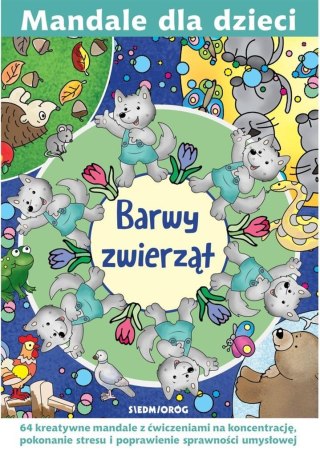 Mandale dla dzieci. Barwy zwierząt