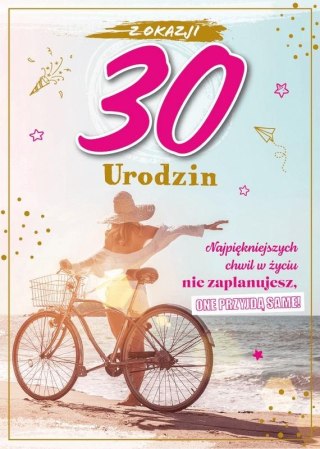 Karnet Urodziny 30