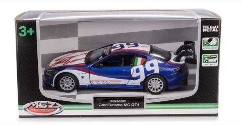 MSZ 1:43 Maserati GranTurismo MC GT4/67355A/blue