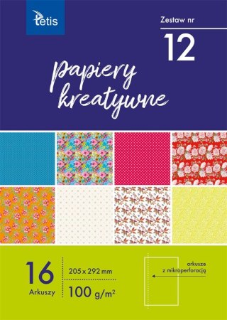 Papiery kreatywne A4/16K zestaw 11