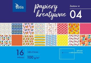 Papiery kreatywne A5/16K zestaw 4