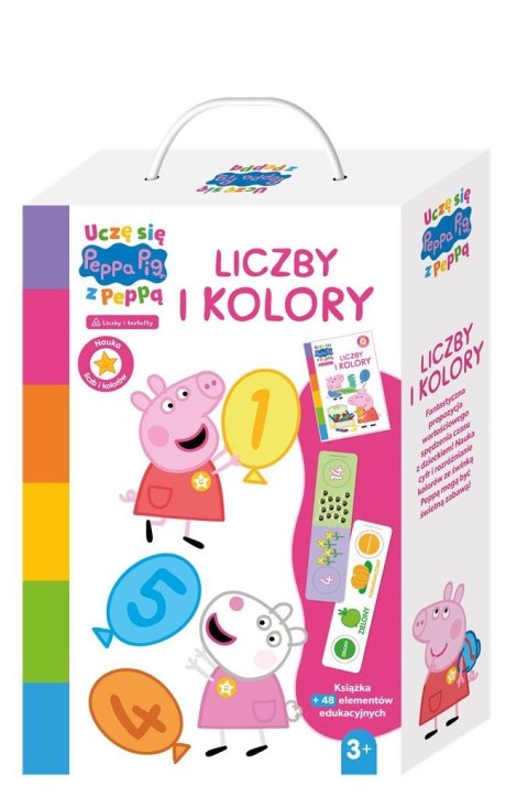 Peppa Pig. Uczę się z Peppą. Liczby i kolory