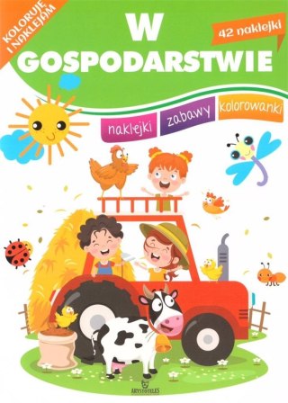 Koloruję i naklejam. W gospodarstwie