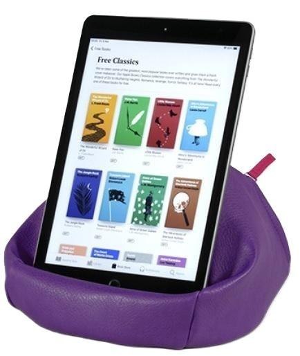 Bean Bag Pufa z kieszonką pod książkę/tablet fiole