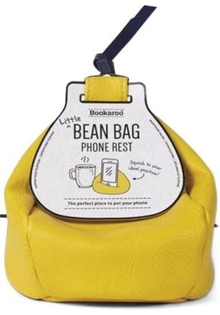 Bookaroo Bean Bag Pufa pod smartfon - żółta