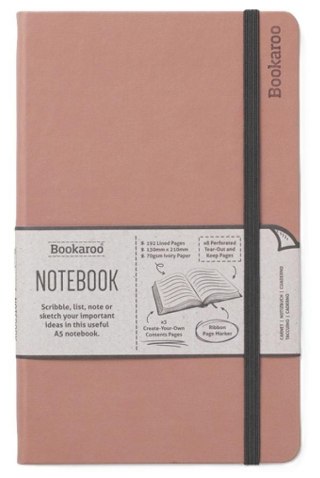 Bookaroo Notatnik Journal A5 - Pudrowy