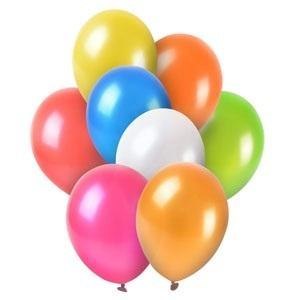 Balony metalizowane 25cm 15szt