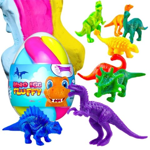 Fluffy Slime jajo dinozaura 140ml MIX