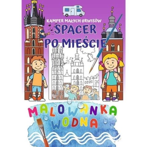 Kamper małych urwisów. Spacer po mieście