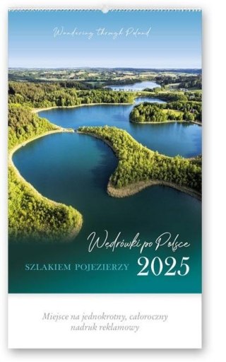 Kalendarz 2025 Reklamowy Wędrówki po Polsce