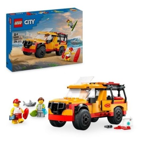 LEGO(R) CITY 60453 (6szt) Furgonetka ratowników plaż