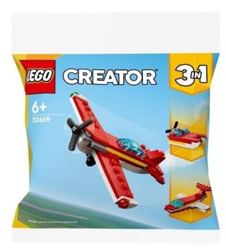 LEGO(R) CREATOR 30669 (30szt) Kultowy czerwony samol