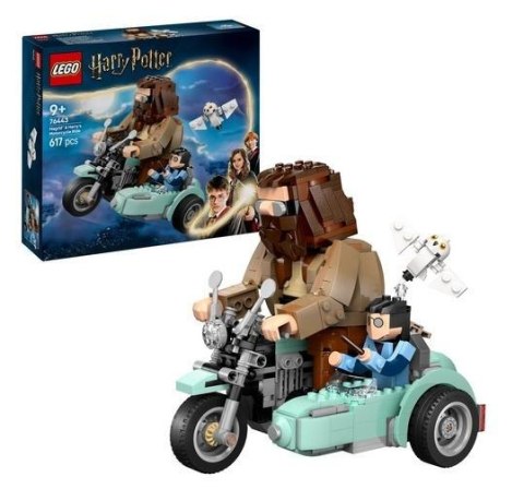 LEGO(R) HARRY POTTER 76443 (3szt) Przejażdżka motoc