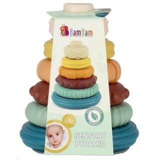 Piramidka edukacyjna pastel BAM BAM