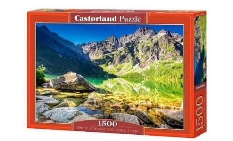 Puzzle 1500 Sunrise at Morskie Oko, Poland CASTOR