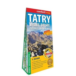 Comfort! map Tatry Wysokie i Bielskie lam. w.2023