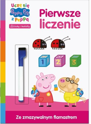 Peppa pig. Uczę się z Peppą. Pierwsze liczenie