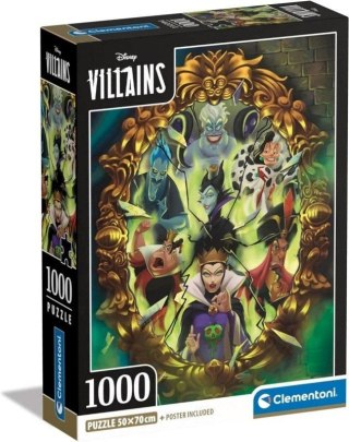 Puzzle 1000 Compact Disney Villains