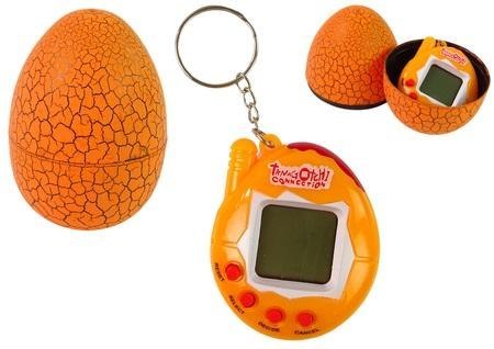 Tamagotchi w jajku pomarańczowe