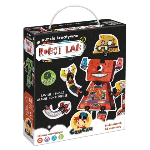 CzuCzu Puzzle kreatywne Robot Lab 3+