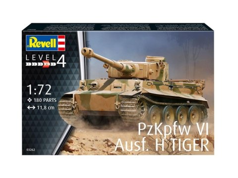 Pojazd 1:72 PzKpfw VI Tiger Ausf. H