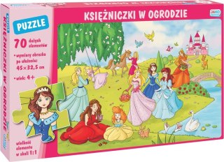 Puzzle 70 Księżniczki w ogrodzie