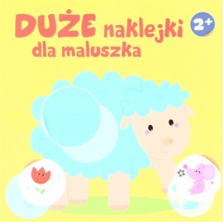 Duże naklejki dla maluszka 2+ - Owieczka