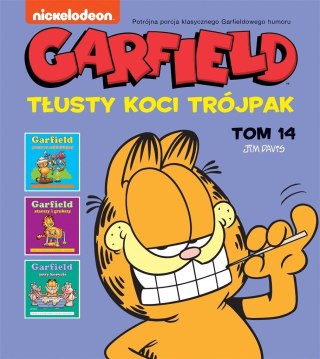 Garfield T.14 Tłusty koci trójpak