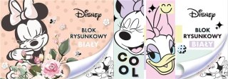 Blok rysunkowy A4/20K biały Minnie Mouse