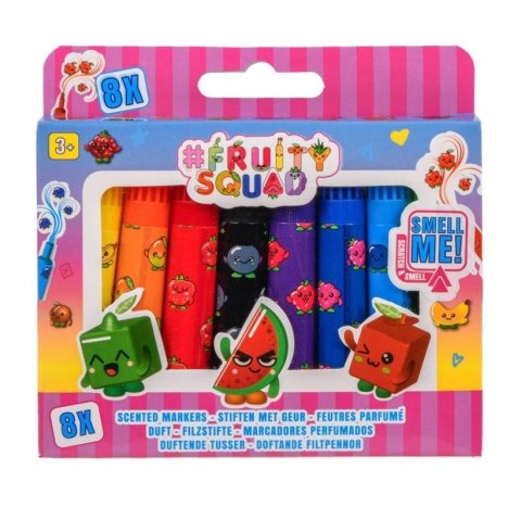 Pachnące mini pisaki 8 szt. FRUITYSQUAD