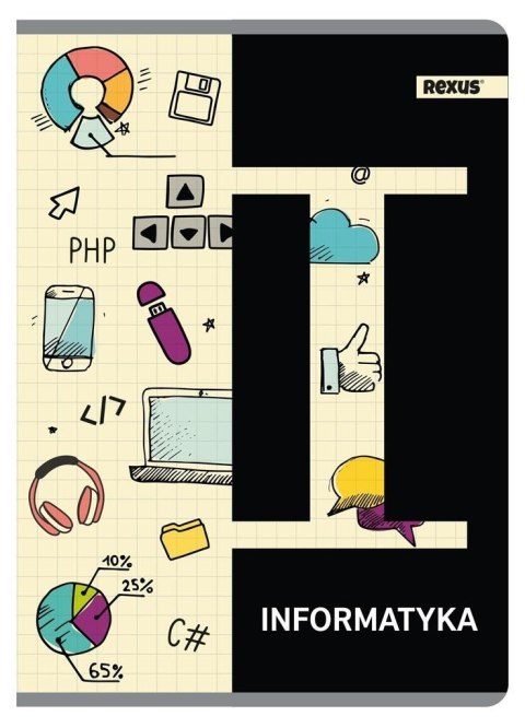 Zeszyt A5/60K kratka Informatyka (5szt)